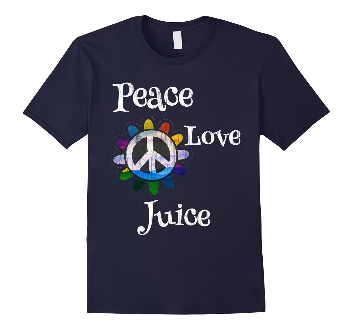 Peace Love Juice Novelty Vegetarian Juicing T-Shirt-Rose