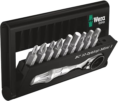 Wera Bit-Check 10 Zyklop Mini 1, 10pc - 05073645001