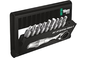 Wera Tools 05073645001 KRAFTFORM MINI 1 BITS ASSORTMENT with RATCHET, One Size, Multi