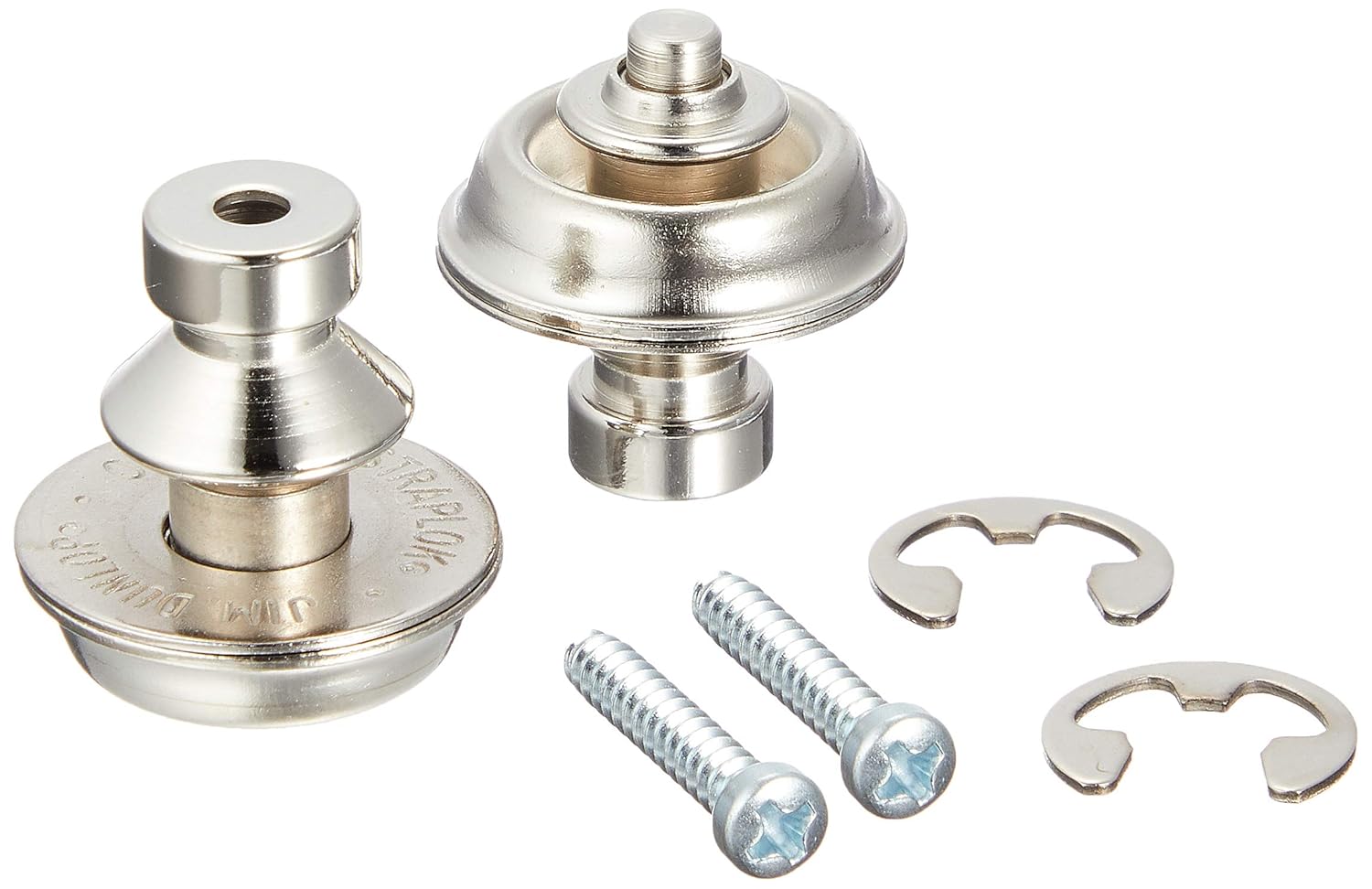 Dunlop SLS1501N Straplok Traditional Strap Retainer System, Nickel