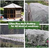 OAHAO Insect Netting Mesh Garden Net 0.8mm Fine UV 2x5m Greenhouse view 7