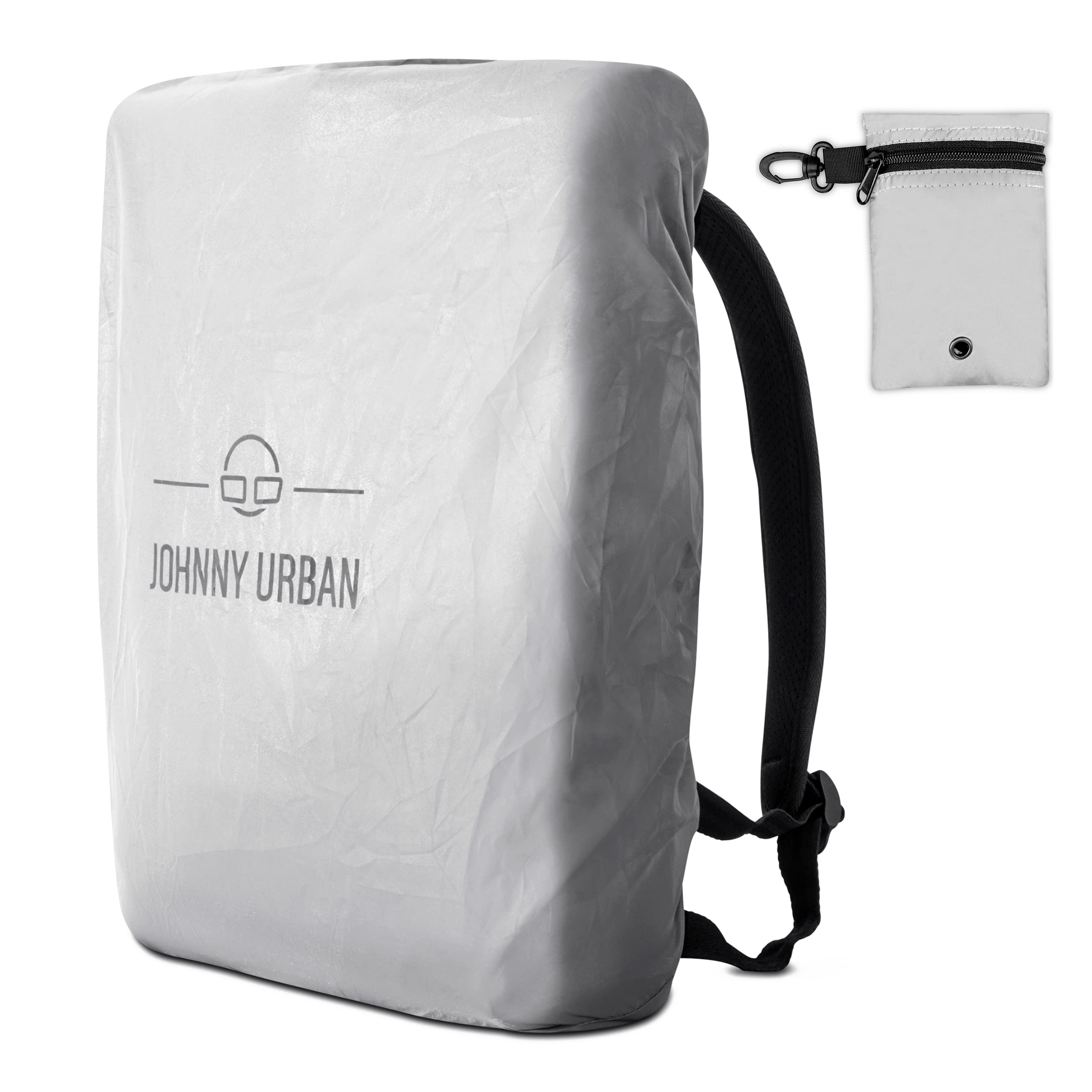 Johnny Urban Waterproof Backpack Rain Cover Reflective - BO - Rainproof Bag Protector for Rucksack & Bike Bags - Foldable