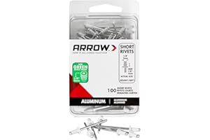 Short Alum Rivet WHT IND PAK