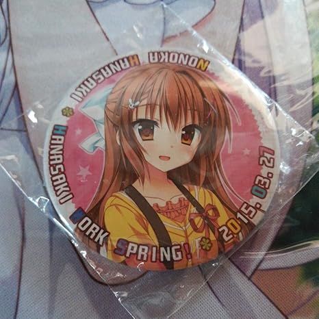 Amazon Co Jp Sagaplanets 花咲ワークスプリング 花咲ののか 発売記念 缶バッジ ほんたにかなえ とらのすけ ホビー 通販