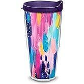 Tervis Etta Vee Cosmos Made in USA Double Walled Insulated Tumbler Travel Cup Keeps Drinks Cold & Hot, 24oz, Classic