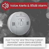 Kidde 10SCO Combination Smoke and Carbon Monoxide Alarm with Voice Notification view 7
