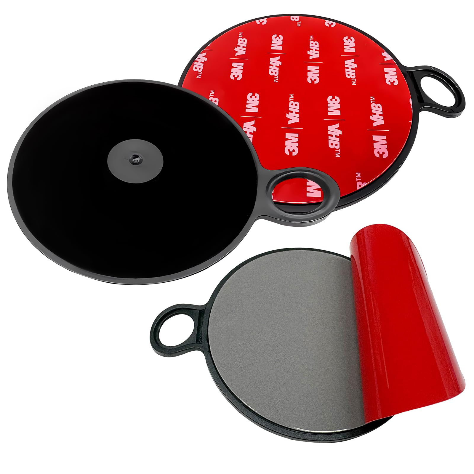 DXNQ 3 PCS Dashboard Pad Mounting Disk for Suction