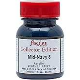 Angelus Collector Leather Paint 1 oz Mid-Navy