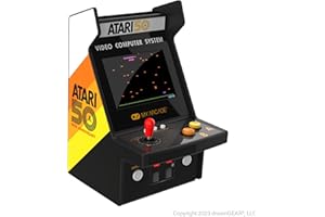 My Arcade Atari Micro Player Pro: 100 Arcade Classics Games, 6.75" Portable Mini Arcade Machine, Retro Gaming Consoles