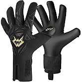 WVVOU Professional Goalkeeper Gloves for Adults and Youth Soccer Goalie Gloves Breathable Soccer Gloves High Performance Guantes De Portero with 4+3mm Sticky Super Grip Latex Palm