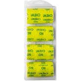 OVIK Health PowerFlex Equine &ndash; Extra Strong Self-Adhering Bandage Wrap &ndash; Wound Care, Compression &amp; Support Bandage for Horses, Cows &amp; Dogs &ndash; No Chew, 4 inch, 4 Rolls (Resealable Case)