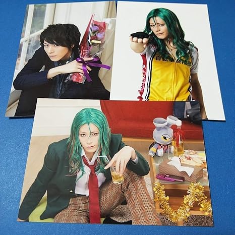 Amazon Co Jp 廣瀬智紀 弱虫ペダル ブロマイド 3種セット 巻島裕介 ホビー 通販