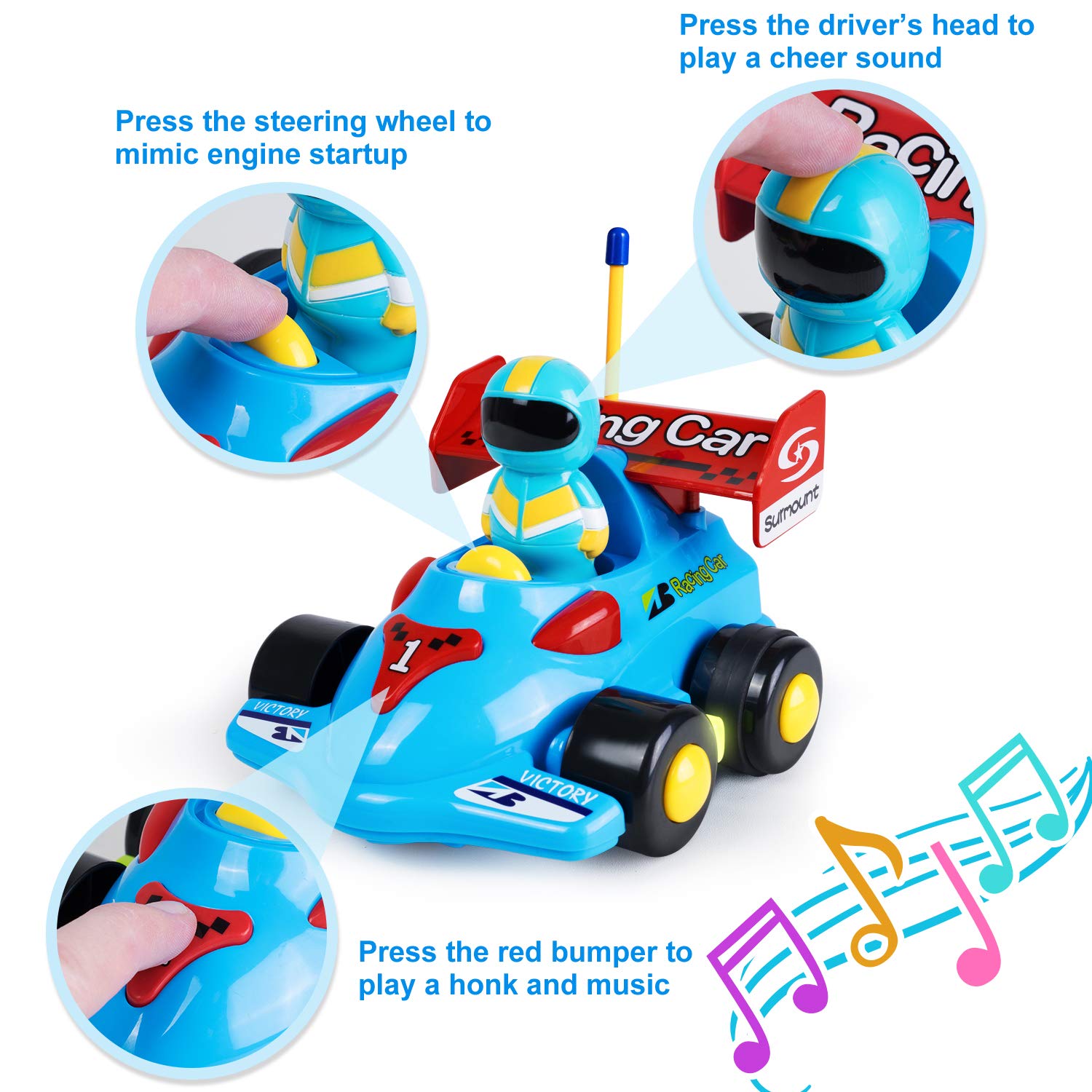 coche control remoto bebe