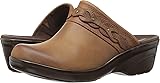 CLARKS Women's Marion Coreen Clog, Dark tan
