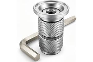 Bicycle Headset Expander Plug Bike - Tensso Carbon Fork Expansion Bolt Fasteners, Cycling Headsets Screw Spacer Espander Stem Cap Crown Race Setting Tool for Road, for MTB, for BMX, for Gravel Bikes