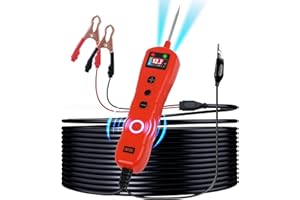 CMTOOL Power Circuit Probe Tester, 9-30V Test Light Automotive, Car Fuse Tester, Voltage Tester 0.3V-70V, Circuit Breaker Fin