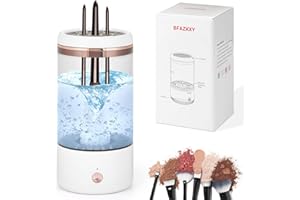 BFAZKXY Electric Makeup Brush Cleaner Machine, Brush Cleaner Make up, Automatic USB Cosmetic Brushes Cleaner Tool Beauty Makeup Brush Set, Contour, Eyeshadow