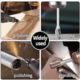 FOTYBEI Tungsten Carbide Rotary Burr Set 10Pcs 1/8" Shank Dremel Bit Carving view 2