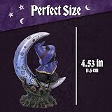 Nemesis Now Sooky Black Cat & Crescent Moon Figurine 11.5cm Resin view 6