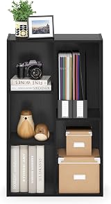 Furinno LUDER 5-Cube Bookshelf Blackwood Engineered Wood Tool Free Assembly view 5