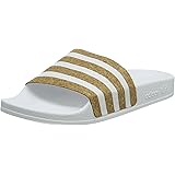 adidas adiletten weiss gold