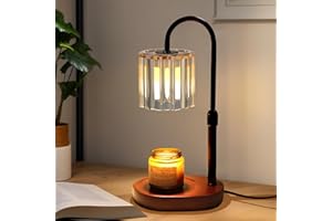 Lukasa Candle Warmer Lamp with Timer, Dimmer Adjustable Height, Birthday Gifts for Women Men, Mother's Day Gifts for Mom, Wax Melt Warmer for Candles for Home Room Decor, Thanksgiving Christmas Gifts