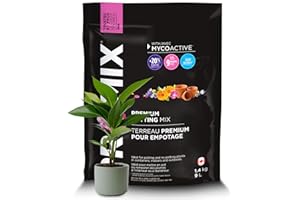9L Premium Potting Soil Mix for Indoor & Outdoor Plants – Container & Re-Potting Blend – 1.4 kg, Black