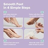 Glowxie Nano Glass Foot File - Callus Remover & Exfoliator Tool view 2