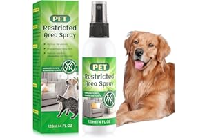 ERUIOLA No Chew Spray for Dogs. Bitter Apple Spray for Dogs to Stop Chewing. Effective Anti Scratch Furniture Protector. Anti Chew Spray for Dogs Indoor & Outdoor Safe. Alcohol-Free & Non-Toxic, 120ML