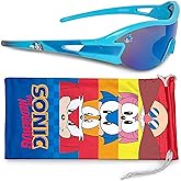 Sun-Staches Sega Sonic Sunglasses - Stylish, Comfortable & Durable UV-Protective Kids Glasses With Soft Carrying Case - Official Accessories for Boys