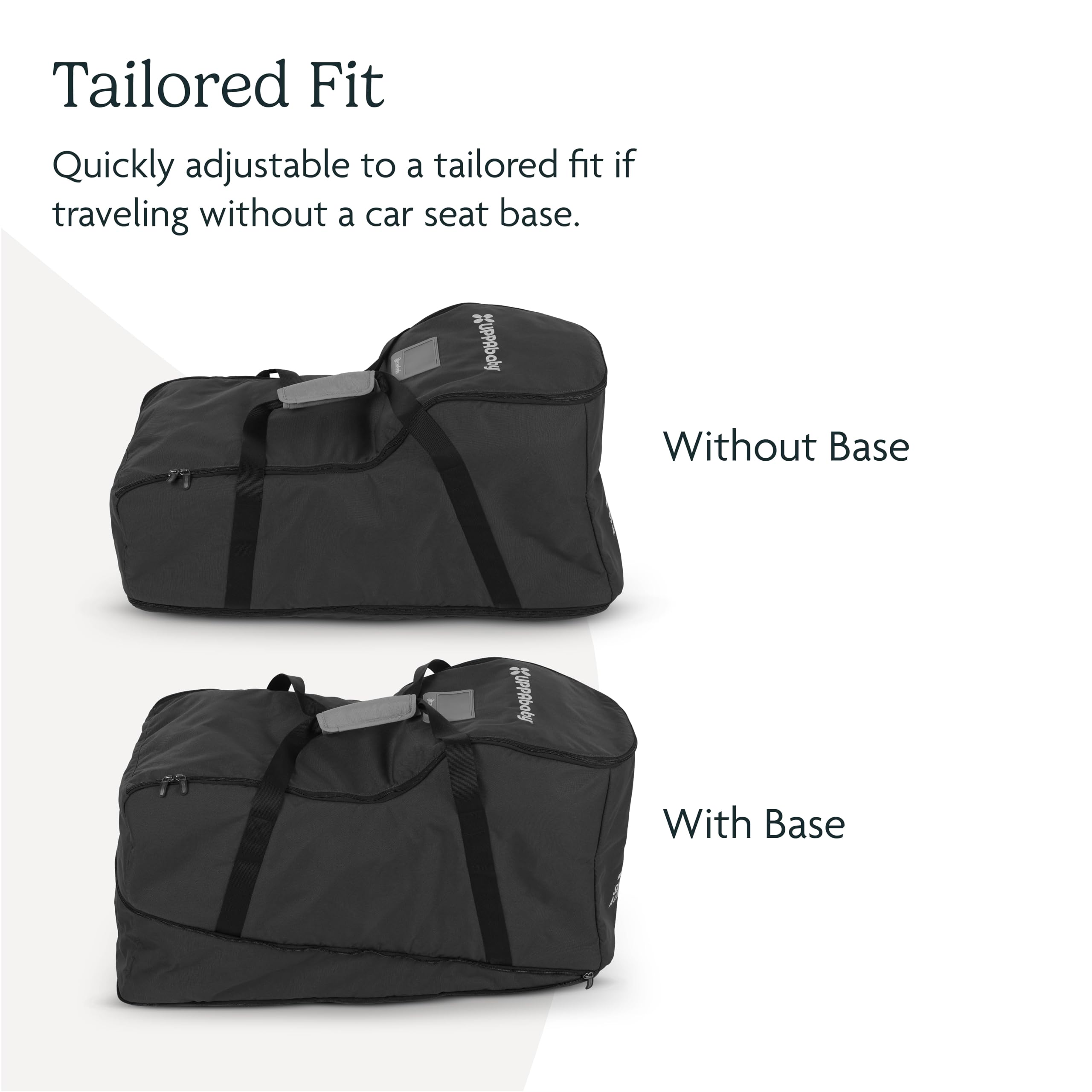 UPPAbaby Travel Bag for Aria and Mesa Infant Car Seats/Easy-Carry Handles + Durable Design/TravelSafe
