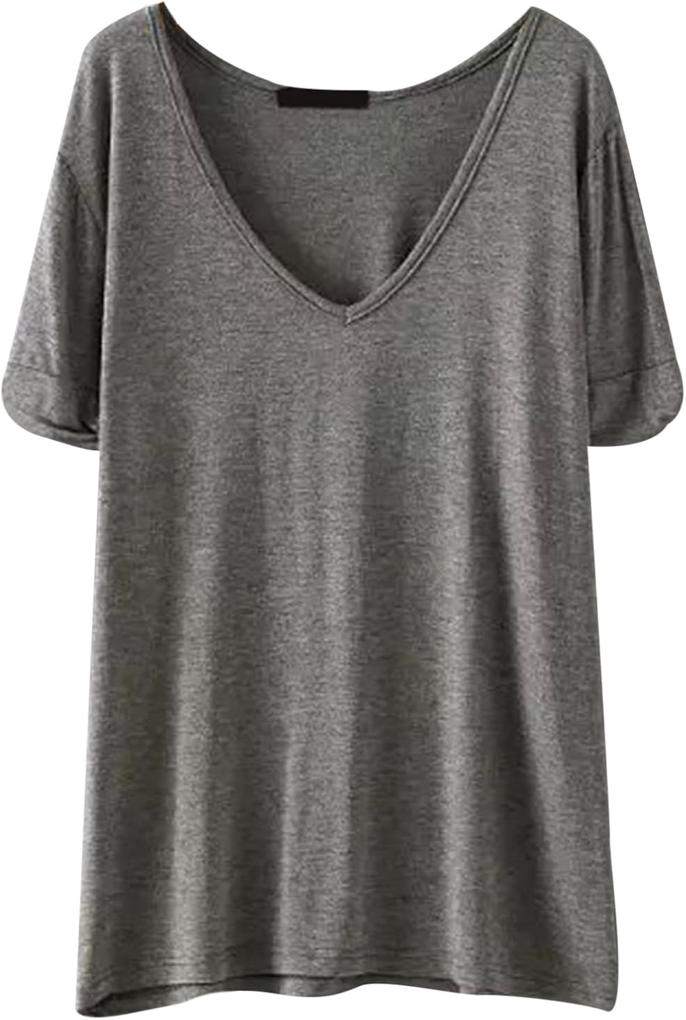 SheIn Women's Summer Short Sleeve Loose Casual Tee T-Shirt at  Women’s Clothing store