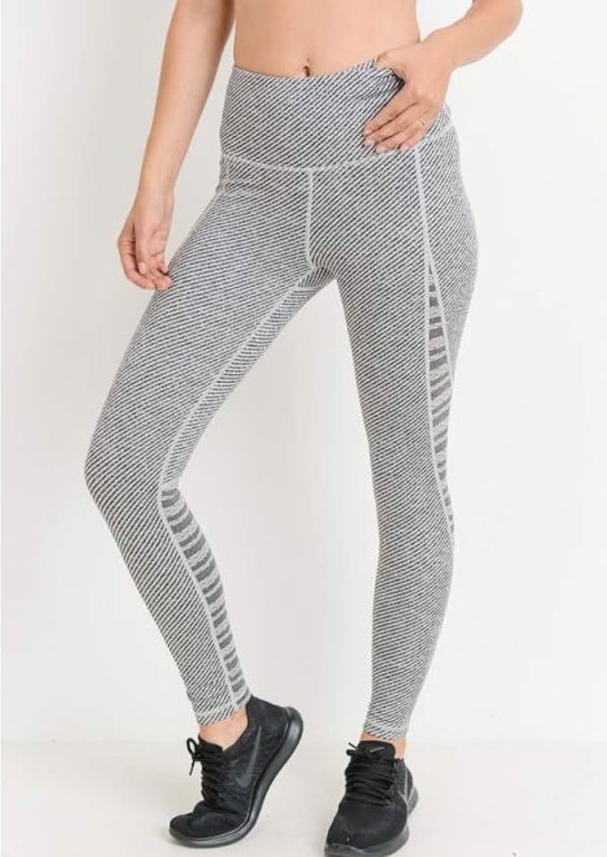 Mono B Yoga Leggings Squat Proof Performance Active Wear Exercise Pants High Waist