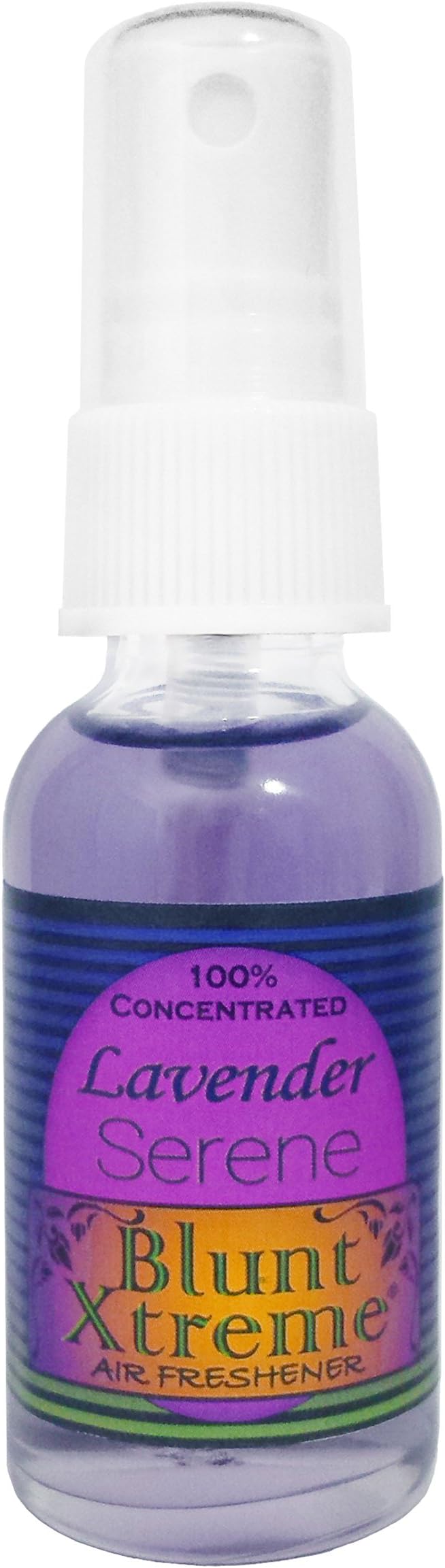 Blunt Xtreme Lavender Serene Type Air Freshener – 100% Ultra Concentrated Oil Based Spray - Ideal for Bathroom, Home, & Car More - Smokers’ 1st Choice - Long Lasting Effects - 1oz Bottle