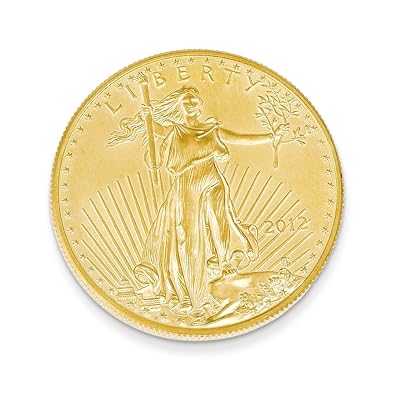 Amazoncom 22k Yellow Gold 1oz American Eagle Coin Jewelry