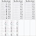 3 Pcs Chore Chart Multiple Reusable to Do List Detachable My Chores Checklist with Daily Routine and Schedule Planner RV Checklist, Planning Board and Reminder(to do List)