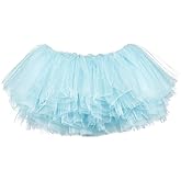 My Lello Little Girls 10-Layer Short Ballet Tulle Tutu Skirt (4 mo. - 3T)