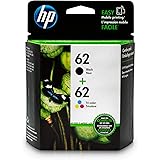 Hp 62 - noire + tricolore - pack deux cartouches d'encre - aout 2027 - Accessoires informatique