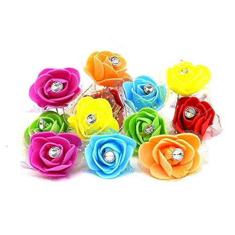 Buy Aatira Side Juda Pin Multicolored Flower Juda Pin For Hair