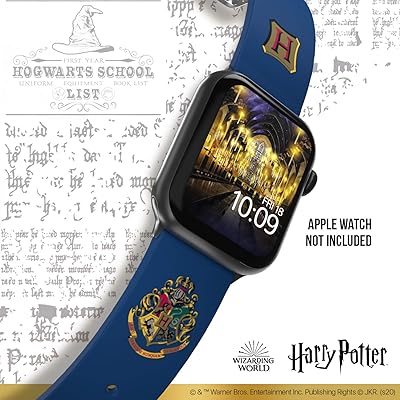 harry potter black silicone strap watch