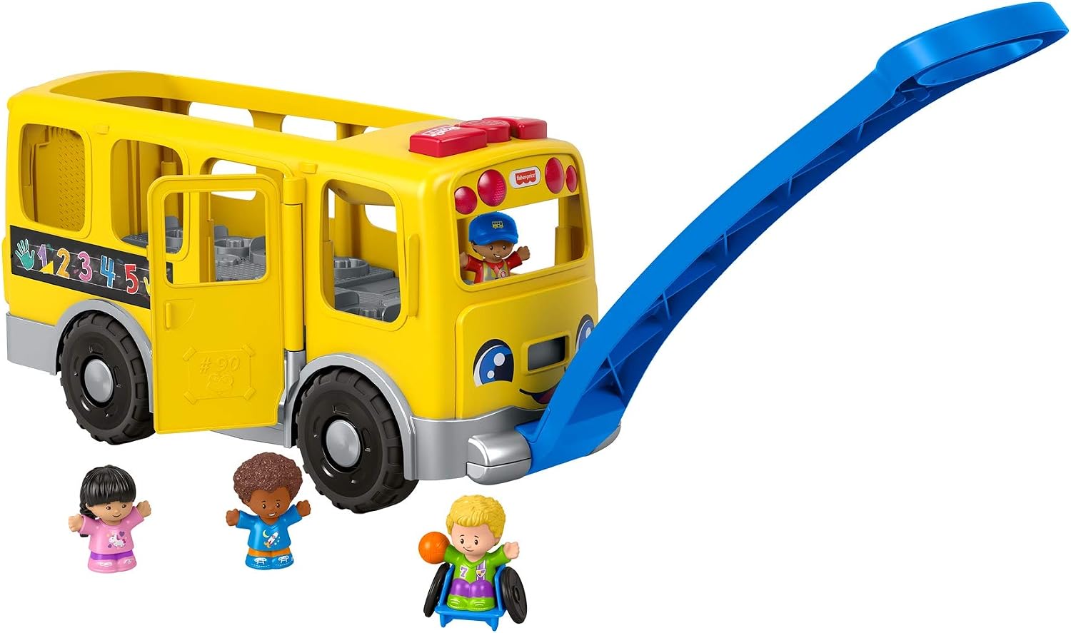 Fisher-Price Little People Yellow School Bus (Mattel GTL68), Spanish Version - Image 5