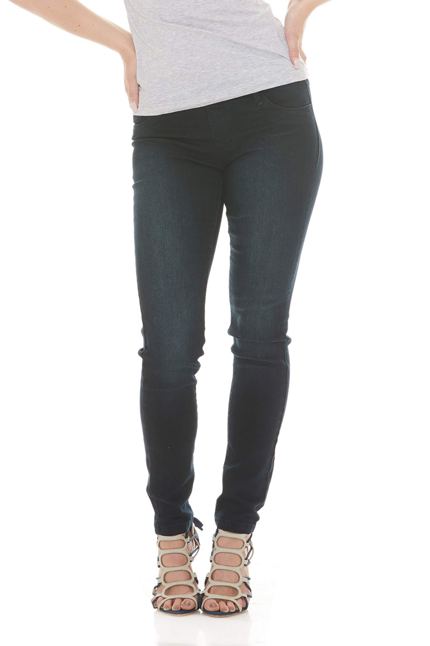 pull on stretch jeans womens