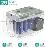 Alpicool GC30 29L Portable Car Refrigerator Freezer 12/24V 240V view 2