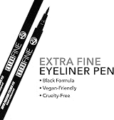W7 Cosmetics Waterproof Automatic Felt Tip Eyeliner Pen Black view 3