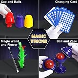 DINORUN Kids Magic Set with Hat & Instructions - Pretend Play Toy Gift view 4