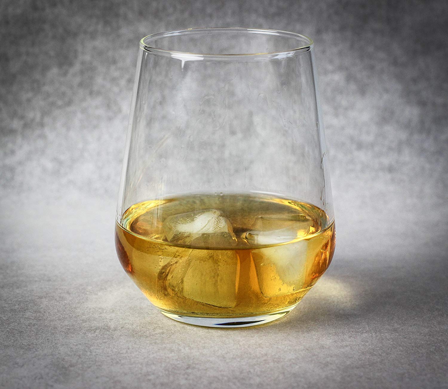 wine and whiskey glasses