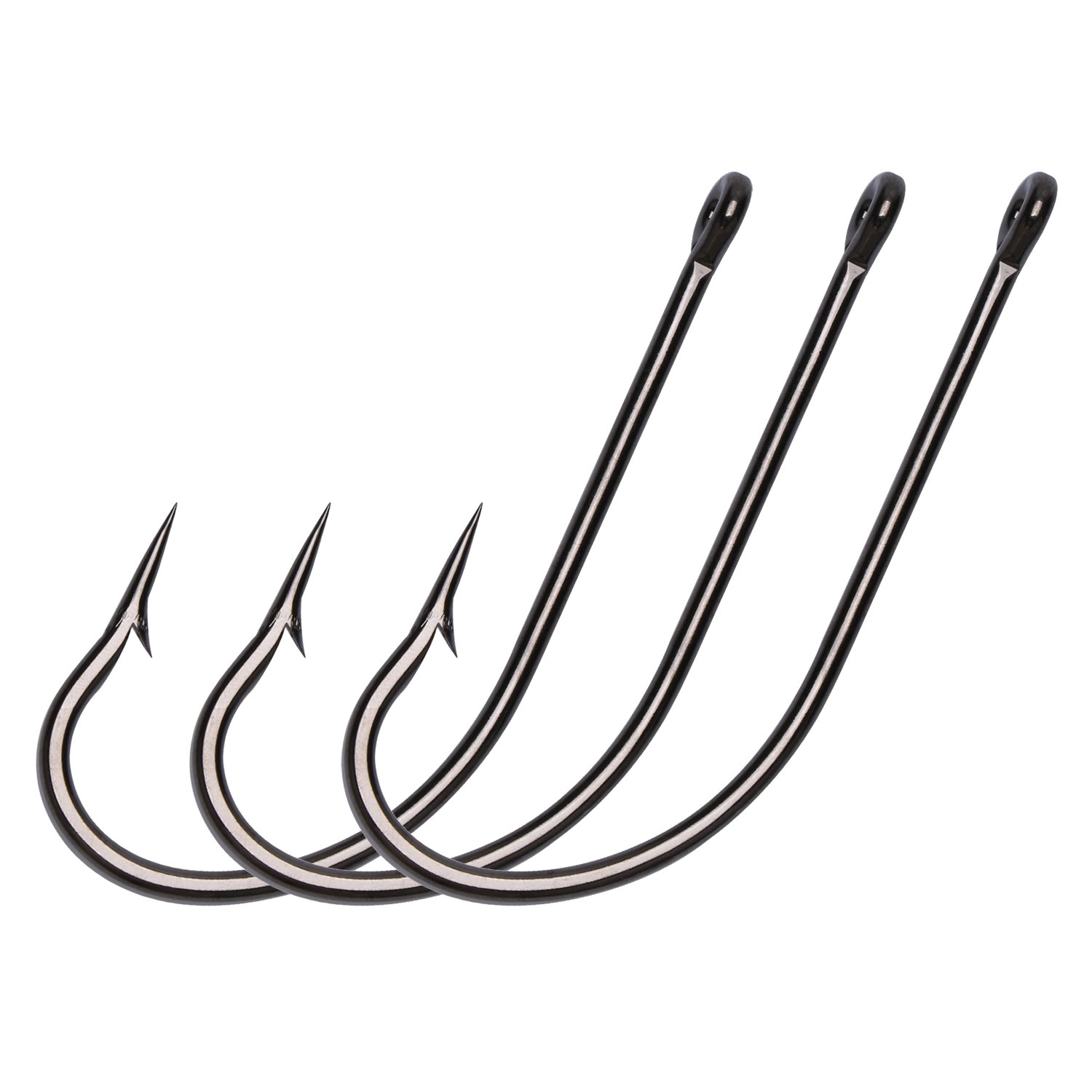 Goture Extra Strong Stainless Steel Fishing Hook Saltwater Octopus Jigging Boat (#6-25pcs)