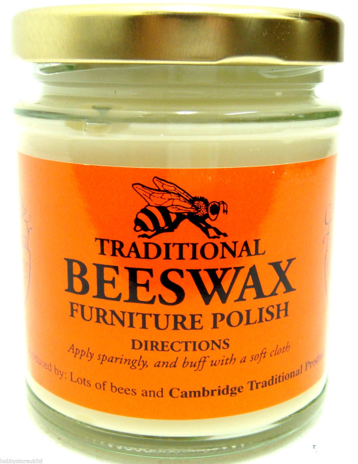 Traditional Beeswax Jar Wood Furniture Polish Neutral Beeswax Polish