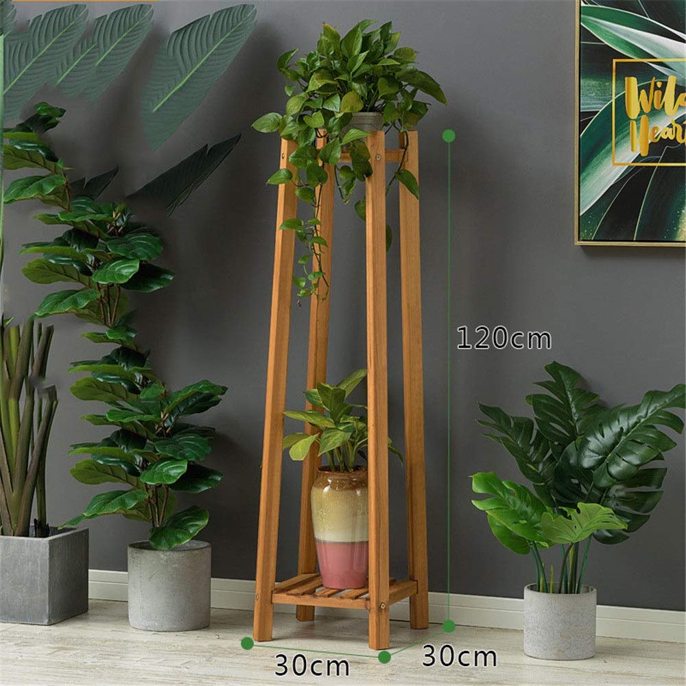 Gububi Rack de Flores Planta de bambú Escalera Estante Soporte de ...