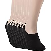 Pro Mountain No Show Socks Wide Toe Box For Health Bunion Unisex Size S to X-Large Cotton Cushion Footies